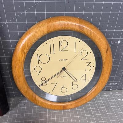 CLOCKS; Regular Clock, Week Clock and Weather Station. 
