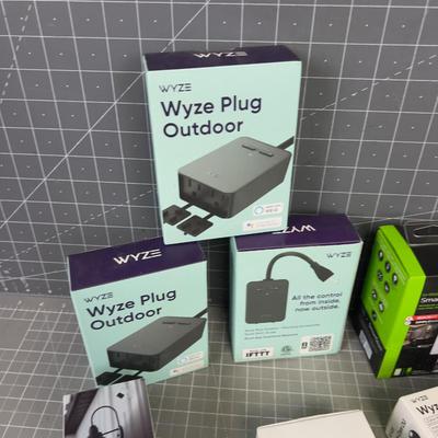WYZE Electrical Components, Cameras, Switches 