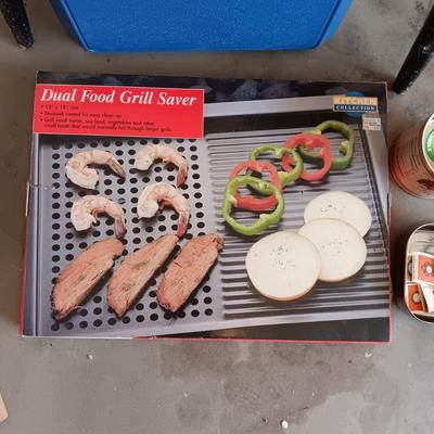 6 PACK COOLER, DISPOSABLE WARES AND MORE