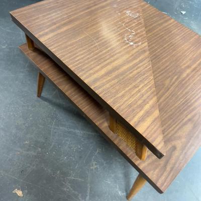 Mid Century Corner Table
