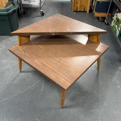 Mid Century Corner Table