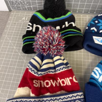 (6) SNOWBIRD Beanie's 