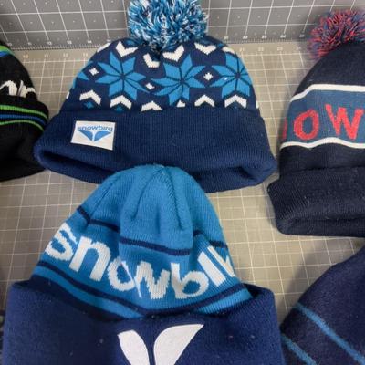 (6) SNOWBIRD Beanie's 