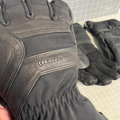 2 Pairs of Winter Gloves (1) Set is Black Diamond