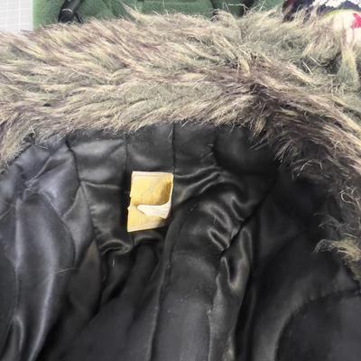 Warm Items: Trappers Hat, Fleece Hood, Wool Liners
