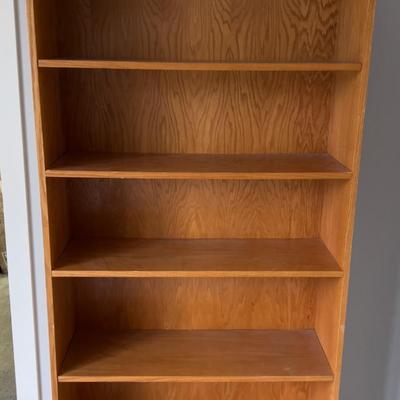 Oak Book Case WOOD