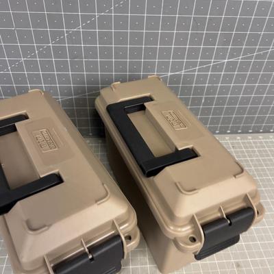 (2) Ammo Crates, Slightly Bigger 