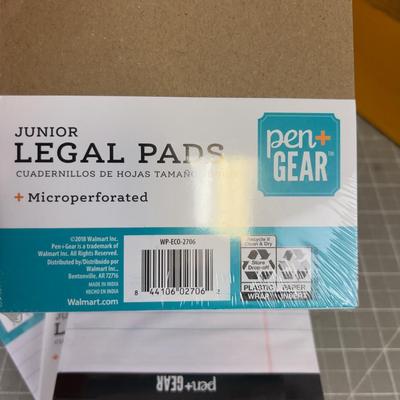 27 New Junior Legal Pad SMALL Size