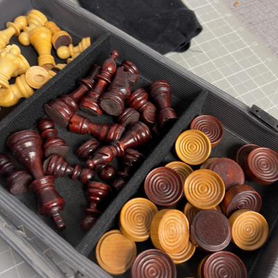 Travel Case for Chess and Checkers