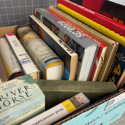 2 Boxes of Used Books, MIXED Lot