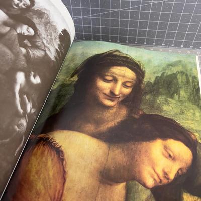 Huge  Encyclopedic ART BOOKS  Michael Angelo & Leonardo Davinci 