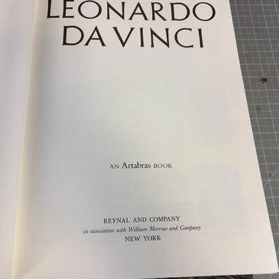 Huge  Encyclopedic ART BOOKS  Michael Angelo & Leonardo Davinci 