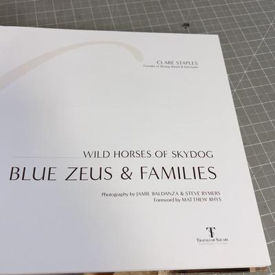 SKY DOG Wild Horses Coffee Table Book