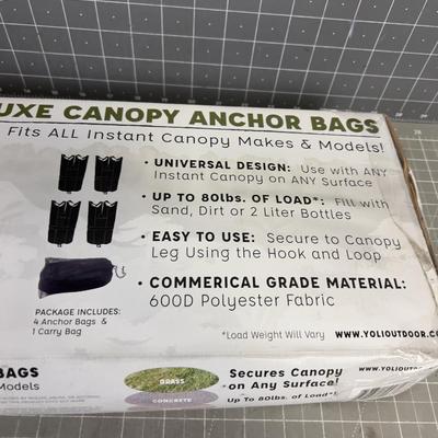 Deluxe Canopy Anchor Bags 