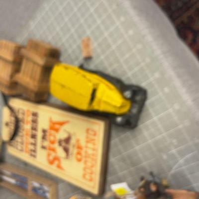 Knick Knacks, Masks, Toys Decorations Lot
