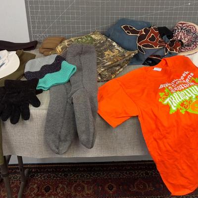 Random Clothing: Winter, Summers, Hats, T-shirt etc.
