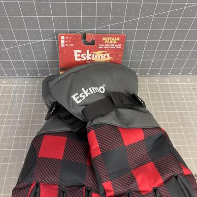 Eskimo Men's Ice Glove Size Xl to 2 xL, New 
