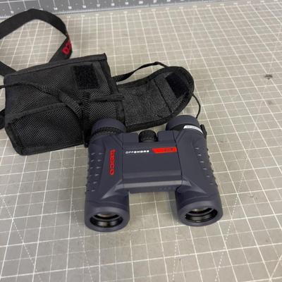 TASCO Compact Binocular Set with case