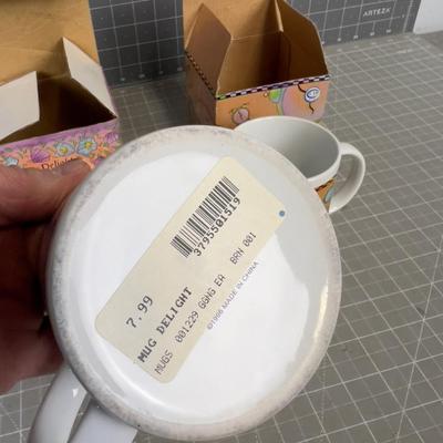 2 NEW Coffee Cups with Bible Quotes. 