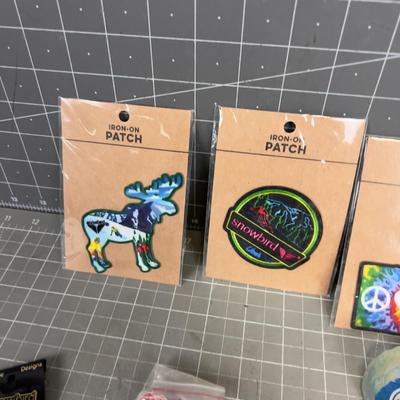 SNOWBIRD Pens, Patches, Paper Weight Stickers
