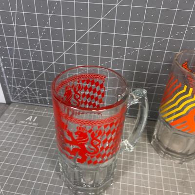 4 Snowbird Octoberfest Mugs. 