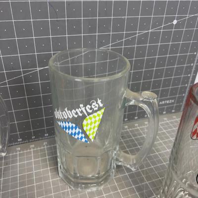 4 Snowbird Octoberfest Mugs. 