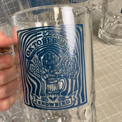 4 Very Big Matching October Fest SET of Mugs