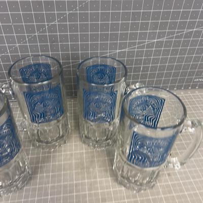 4 Very Big Matching October Fest SET of Mugs