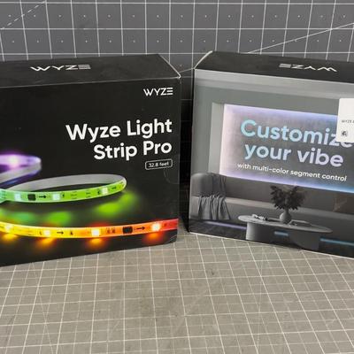 WYZE LED Strip Lights (2), NEW 