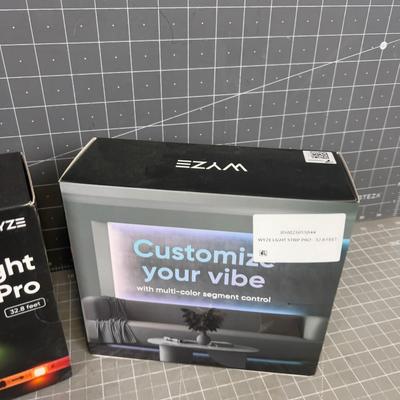 WYZE LED Strip Lights (2), NEW 