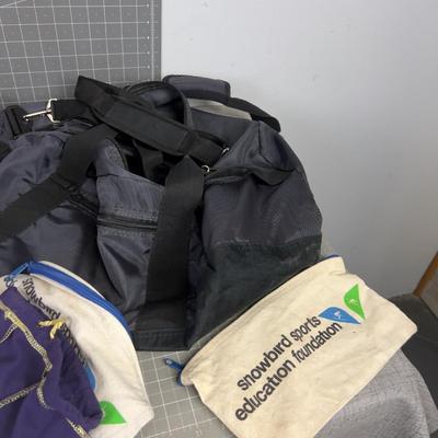 BAGS: Totes, Backpack, Zipper Bank Bags etc.
