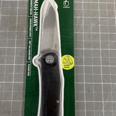 CRKT Mah-Hawk Folding Knife, New 