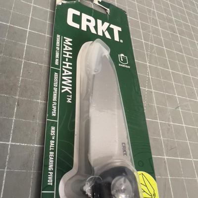 CRKT Mah-Hawk Folding Knife, New 