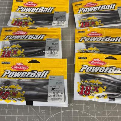 (6) Packages of Berkley Power Bait Mino 
