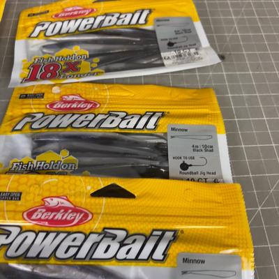 (6) Packages of Berkley Power Bait Mino 