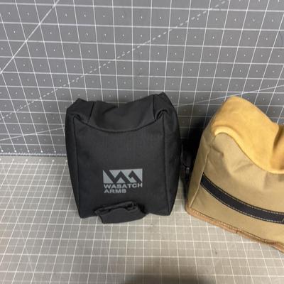 3 Shooter Rests or Sandbags 