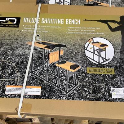 High Desert Deluxe Shooting Bench NEW 