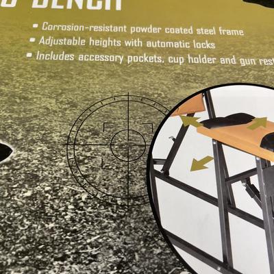 High Desert Deluxe Shooting Bench NEW 