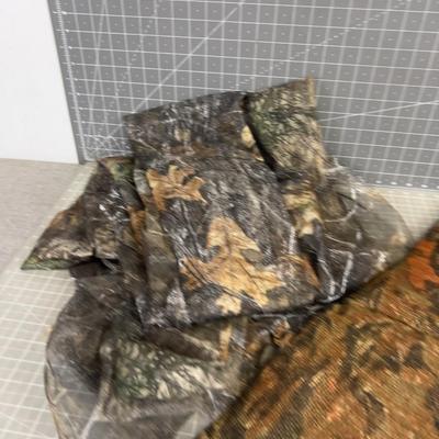 2 Pieces of Camo Fabric 