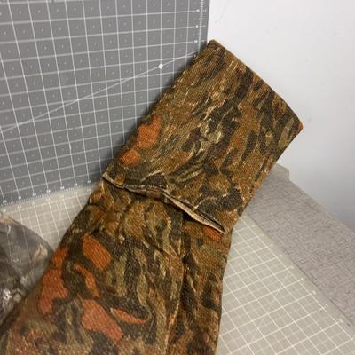 2 Pieces of Camo Fabric 
