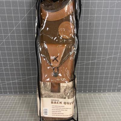 Super Light Back Quiver for Traditional Bow