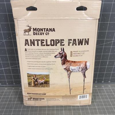 Antelope Fawn DECOY, A mobile predator decoy