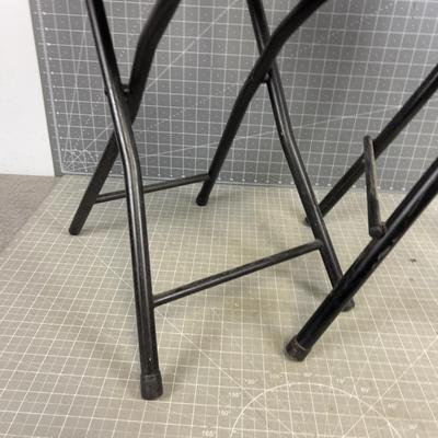 Pair of folding Stools 