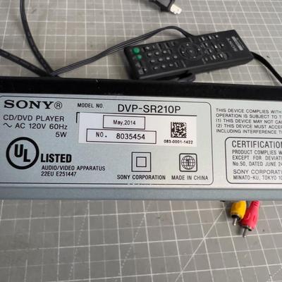SONY DVD Player 