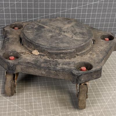 Rolling Base for Large Rubbermaid Brute