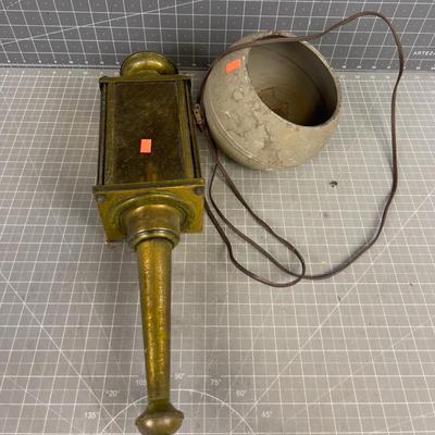 Vintage Light Fixtures, PAIR 
