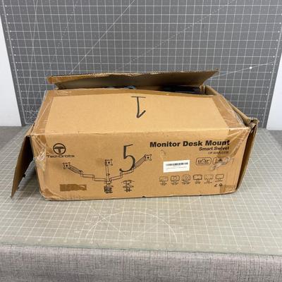 Double Monitor Desk MOUNT , new