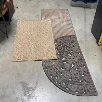 3 Entry Door Mats 
