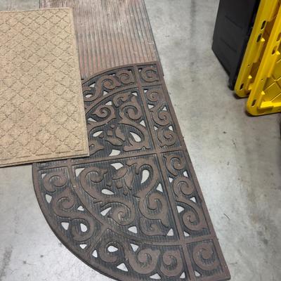 3 Entry Door Mats 
