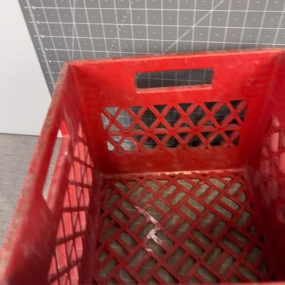 2 Milk Crates 
